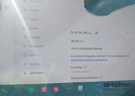 2022 Tesla Model 3 Rear-Wheel Drive from USA, damaged, VIN 5YJ3E1EA8NF246468